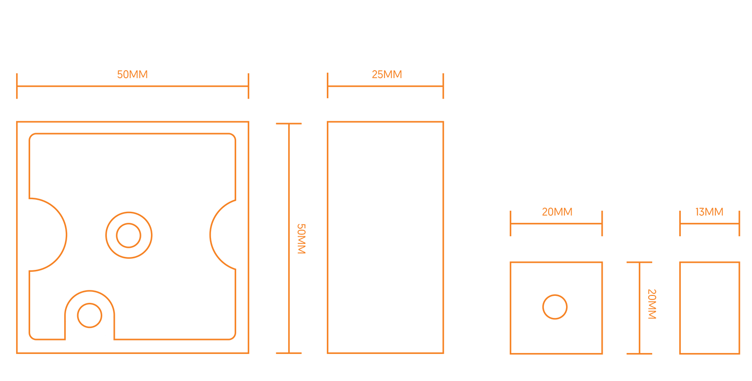 Abmessungen MarderBlitz Skizze