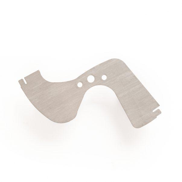 Hochspannungs-/Masseplatte (speziell geformt) - S-Form