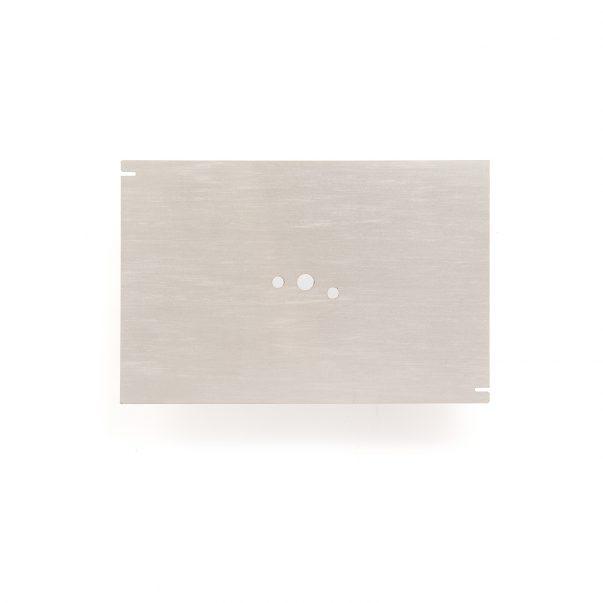 Hochspannungs-/Masseplatte (speziell geformt) - Rechteck (groß)